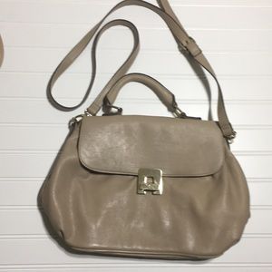 Across the shoulder bag beige from forever 21